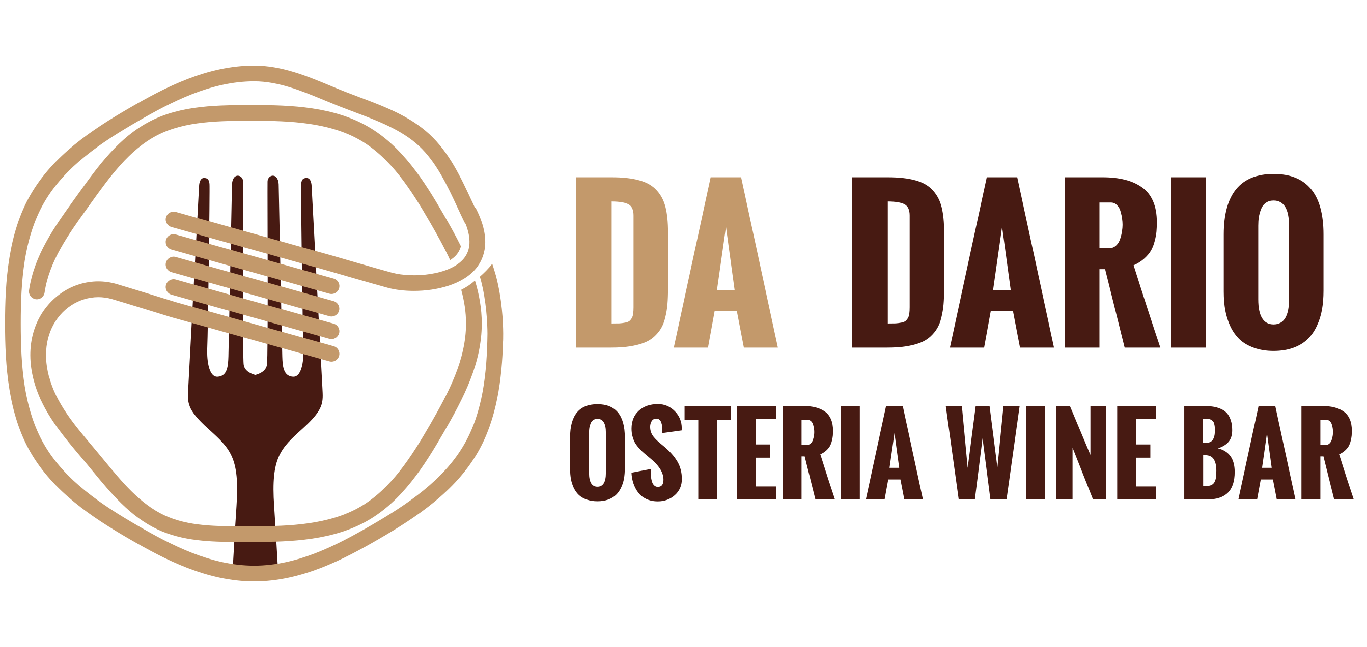 Logo des italienischen Restaurant / Osteria / Wein / Bar Da Dario in Pocking in der Nähe von Bad Füssing im Bäderdreieck in Bayern / Niederbayern von dem ehemaligen Besitzer des La Locanda im früheren Wasserwerk beim Hallenbad